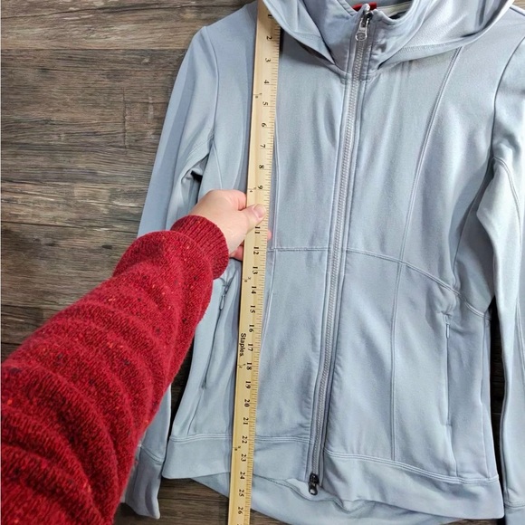 Puma Women's Light Gray Full Zip Hoodie - Picture 4 of 10